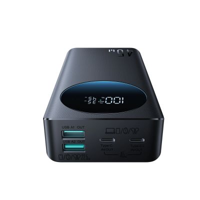 2. Joyroom JR-PBF02 Pro 20000 mAh 45W Powerbank mit Digitalanzeige, 2x USB-A, 2x USB-C – Schwarz