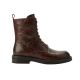 Lee Cooper Damenschuhe, Stiefeletten, braunes Naturleder, modisch