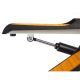 32. Gerader Stepper mit Kabeln HMS S3092 orange und weiß