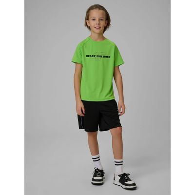 3. Schnelltrocknendes Sport-T-Shirt für Jungen 4F 4FJRSS26TFTSM2391-45S