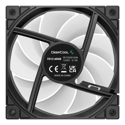 6. Deepcool R-FD12-BKAPN3-G ARGB-3-in-1-Hochleistungslüfter, 120 mm, Schwarz, 3er-Pack