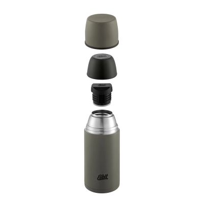 8. Thermos Esbit Vakuumflasche 750 ml, olivgrün