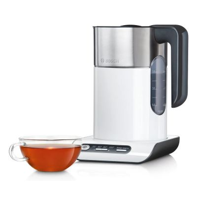15. BOSCH TWK 8611P Wasserkocher (2400W 1,5l; anthrazitfarben)