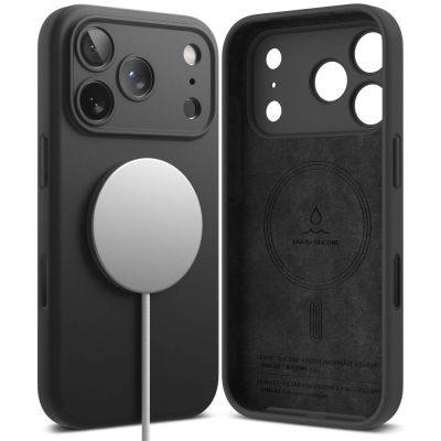 2. Ringke Silikon MagSafe Hülle für iPhone 18 Pro Max – Schwarz