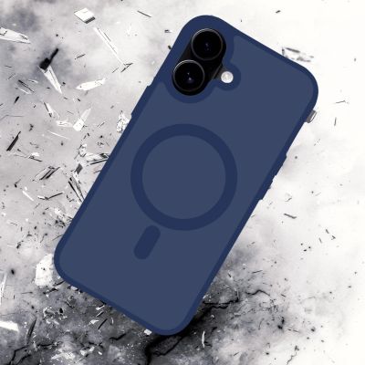 21. 3mk Smoke MagCase für iPhone 17 - Blau-Transparent