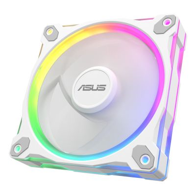 6. ASUS PRIME MR120 Lüfter ARGB Reverse White