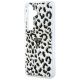 6. Guess IML Leopard Print Triangle MagSafe Hülle für Samsung Galaxy S26 - Schwarz