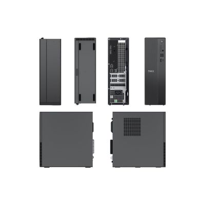 DELL Pro QVS1260 Intel® Core™ i3 i3-14100 8 GB DDR5-SDRAM 512 GB SSD Windows 11 Pro Slim PC Schwarz