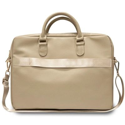 3. Guess Triangle 4G-Tasche für einen 16-Zoll-Laptop – Gold