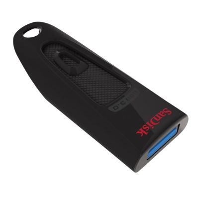 16. USB-Stick SanDisk CRUZER SDCZ48-128G-U46 (128 GB; USB 3.0; schwarz)