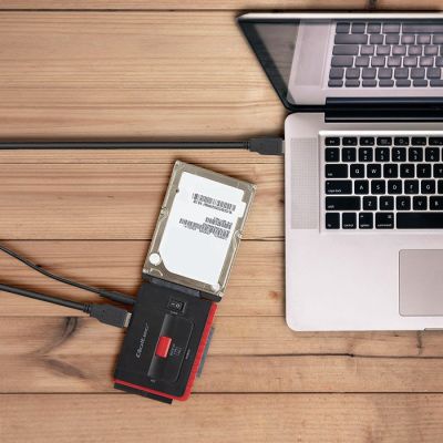 6. QOLTEC Adapter USB 3.0 auf IDE | SATA III