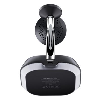 8. 3in1 Acefast E16 15W induktive Ladestation für Telefon / Kopfhörer / Uhr - Schwarz