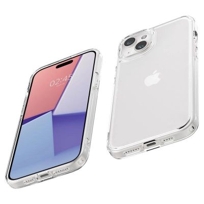 2. Spigen Crystal Hybrid-Hülle für iPhone 15 Plus – transparent