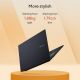 7. ASUS Vivobook 16 M1607KA-MB164W Ryzen AI 5 330 16,0" WUXGA IPS-Panel 60Hz 300nits AG 16GB DDR5 SSD512 Radeon Grafik WLAN+BT Webcam 1080p+IR 42Wh Akku Windows 11 Quiet Blue