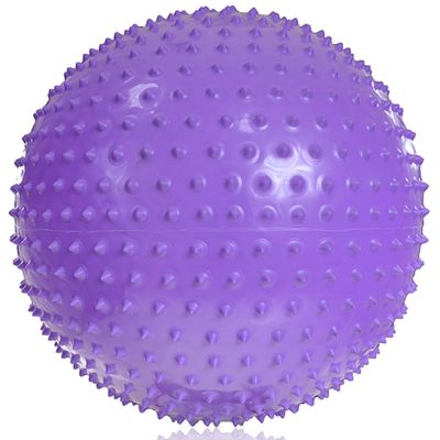 19. PROFIT Gymnastikball mit Massage 55cm Lila DK 2104