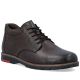 Braune Herren-Ankle-Boots aus Leder, gefüttert, Rieker 10507-25