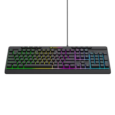 5. Wozinsky WKG-1044 Kabelgebundene Gaming-Tastatur mit Hintergrundbeleuchtung und Membrantastatur – Schwarz