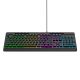 5. Wozinsky WKG-1044 Kabelgebundene Gaming-Tastatur mit Hintergrundbeleuchtung und Membrantastatur – Schwarz