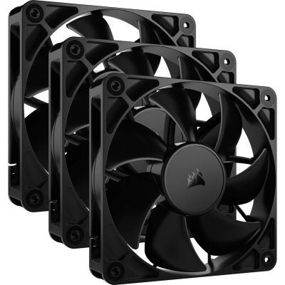 Corsair RS120 12-cm-Lüfter, schwarz, 3 Stück