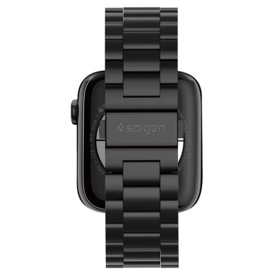 2. Spigen Modern Fit Band für Apple Watch 4 / 5 / 6 / 7 / 8 / SE / Ultra (42/44/45/49 mm) – Schwarz
