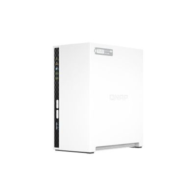 3. Qnap TS-233, Tower, 2 x 2,5"/3,5" SATA, ARM 2,0 GHz Quad-Core, 2 GB RAM, 1 x 1 GbE, externes Netzteil