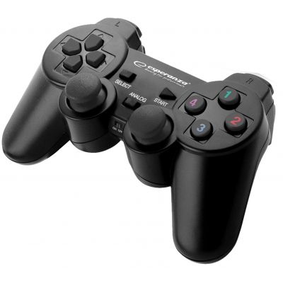 8. Esperanza EGG108K Wireless Gamepad (PC, PS3; schwarz)