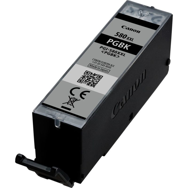 Canon PGI-580 XXL Tintenpatrone, 1 Stück, Original Extra (Super) High Yield Schwarz