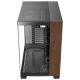 15. Antec C8 Full-Tower-Computergehäuse aus Holz, Schwarz