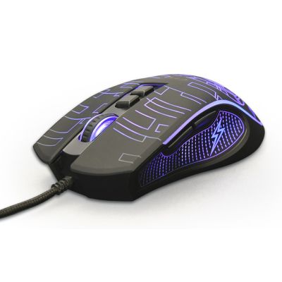 9. GEMBIRD RGB GAMING-MAUS USB SCHWARZ