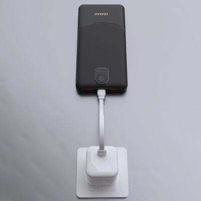 7. Powerbank Dudao K10 10000mAh 2.4A 2 x USB-A - schwarz