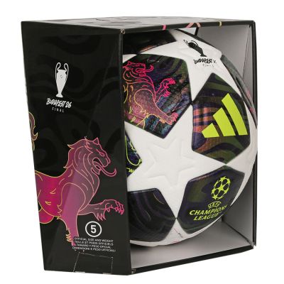 5. adidas UCL 25/26 Final Pro Lila und Weiß JX9077 Fußball