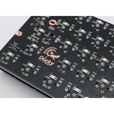 8. Ducky Mecha Mini Tastatur Gaming USB Deutsch Schwarz