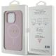 7. Guess Saffiano MagSafe Hülle für iPhone 15 Pro – Rosa