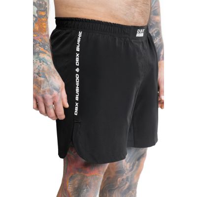 6. Schwarze DBX Bushido MMA-Shorts