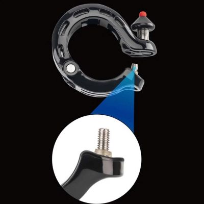 8. Rockbros 34210028001 Q-förmige Fahrradklingel - schwarz