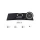 5. JAPANNEXT 86,4 cm Curved Monitor JN-IPS340UWQHD60C-C65W-HS mit UWQHD-Bildschirm