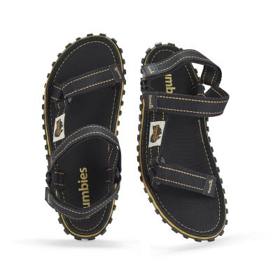 3. Gumbies Tracker Sandalen Unisex Schwarz M GU-SATRA001