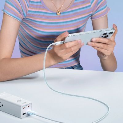 12. Baseus Explorer Series Kabel USB - Lightning 2,4A 2 m weiß (CATS010102)