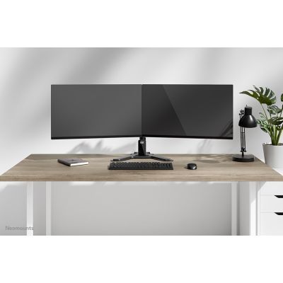 5. Neomounts DS45-600BL2 Monitorhalterung/-ständer für Monitore bis 81,3 cm (32"), Schreibtisch, Schwarz