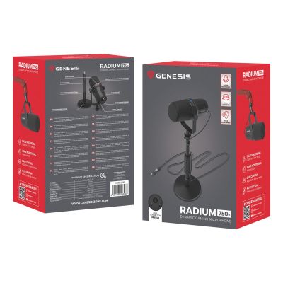 7. GENESIS RADIUM 750D Studiomikrofon USB/XLR-Ständer