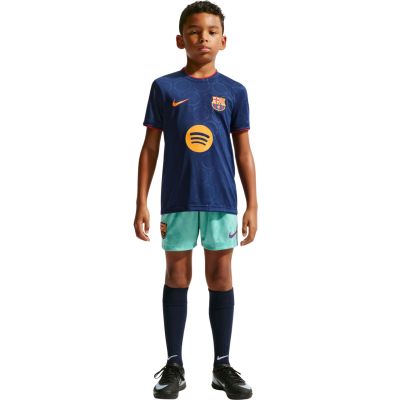7. Nike FC Barcelona Auswärtstrikot für Kinder, Marineblau II6713 498