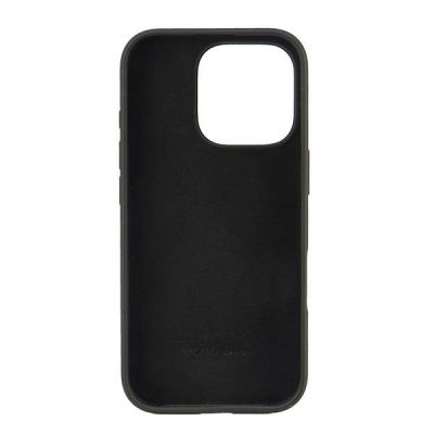 6. Audi Silikonhülle iPhone 16 Pro 6,3" schwarz/schwarz Hardcase AU-LSRIP16P-Q3/D1-BK