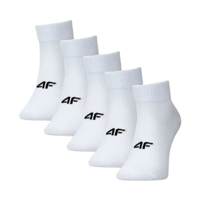 Herrensocken 4F M480 5er-Pack weiß 4FWMM00USOCM480 10S