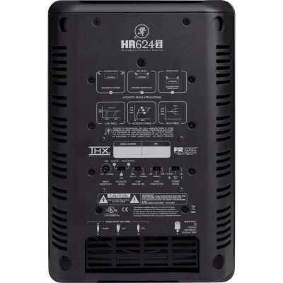 4. Mackie HR624mk2 2-Wege Schwarz Kabel