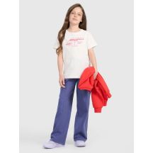 Weite Jogginghose für Mädchen, Größe 4F 4FJRAW25TTROF1598-33S