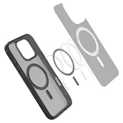 3. Spigen Ultra Hybrid „T“ MagSafe Hülle für iPhone 16 Pro Max – Schwarz