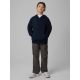 13. Jungen-Sweatshirt mit Kapuze, offen, 4F 4FJWMM00TSWSM1860-31S