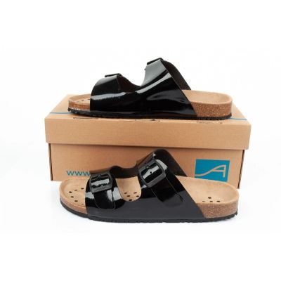 21. Abeba Sandalen Schwarz W 8088 Arbeits-Flip-Flops