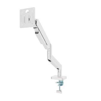 GEMBIRD Schreibtisch-/Monitorarm, verstellbar, 17-32 Zoll, Tragkraft bis zu 10 kg, weiß