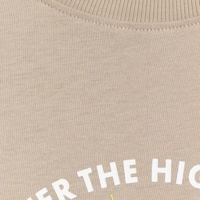 5. Herren-T-Shirt 4F M2822 beige 4FWSS26TTSHM2822 83S